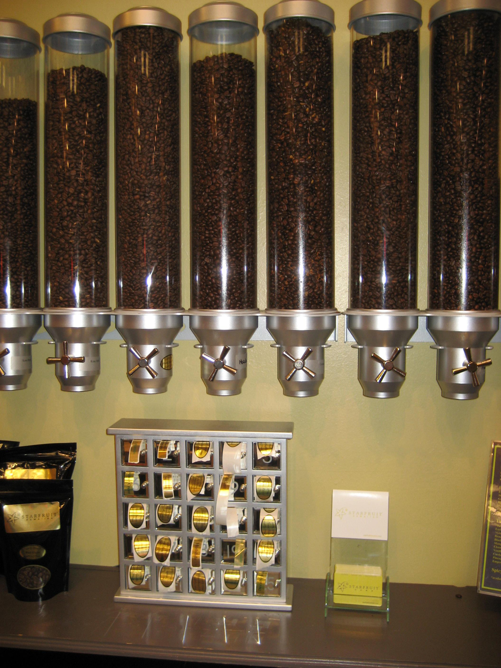 Coffee Bean Dispenser