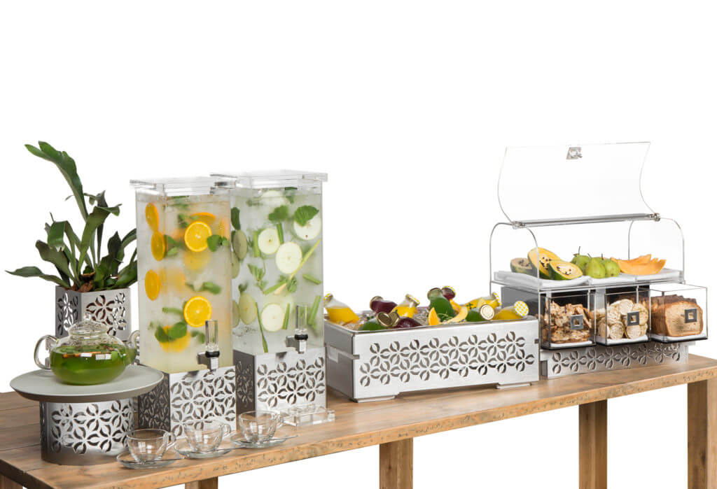 stainless steel buffet