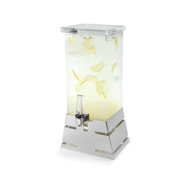 4 Gallon Square Pyramid Base Beverage Dispenser