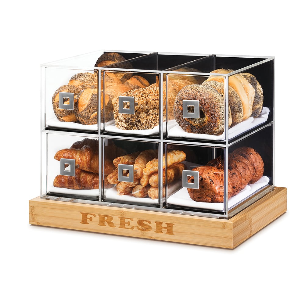 Rosseto® 6 Drawer Acrylic Bakery Case with Rosseto® 6 Drawer Acrylic Bakery Case with