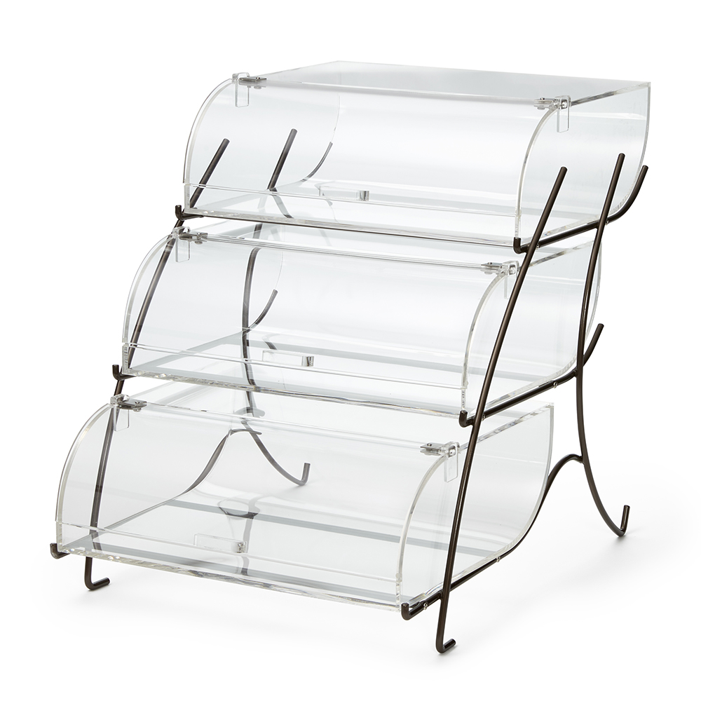 Bakery Case 3Tier with Bronze Wire Frame BK023 Rosseto