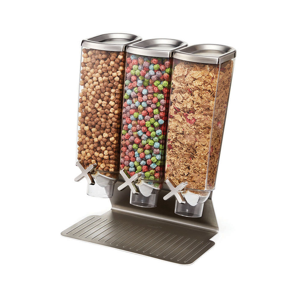 EZ-PRO™ Five-Container Table Top Cereal Dispenser Stand & Catch