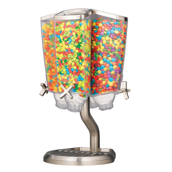 Dry Topping Dispensers for Ice Cream, Granola & Frozen Yogurt