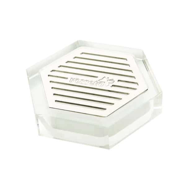 Honeycomb™ Acrylic Drip Tray With Stainless Steel Insert For Beverage Dispensers - LD107
