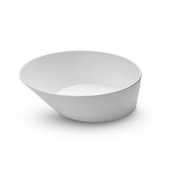 White Large Round Melamine Bowl (set of 3 pcs.) MEL016