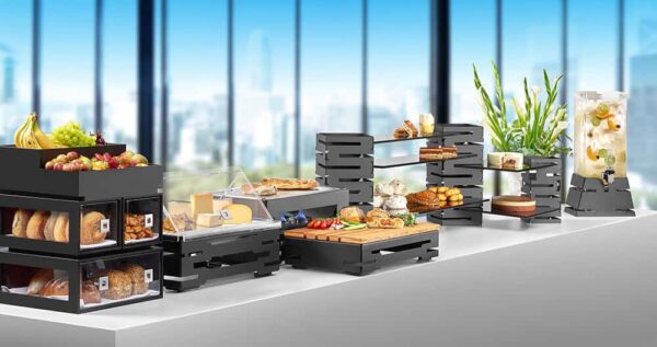 buffet risers