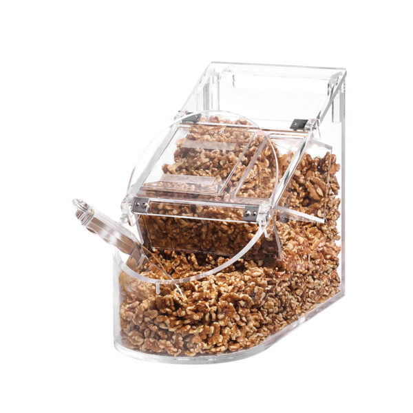 BULKshop™  3.5 Gallon Scoop Bin Plexi with Acrylic Scoop - GD126