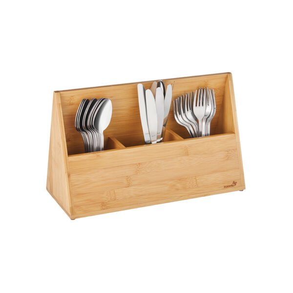 Bamboo cutlery drainer hotsell