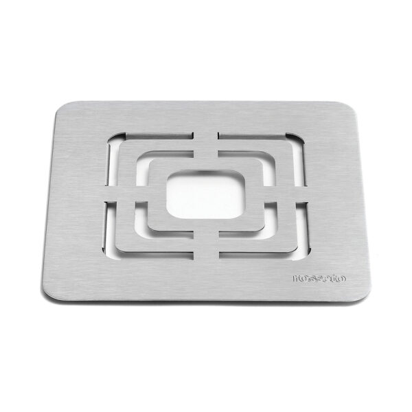 Rosseto® 10″ Square Stainless Steel Brushed Finish Grill Top - SM139