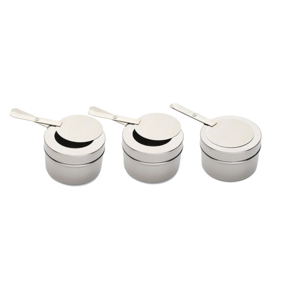Multi-Chef™ Stainless Steel Fuel Burner Holder (Set Of 3) - SM194