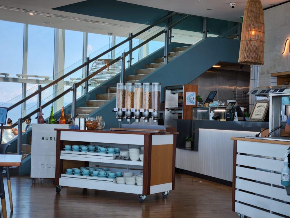 2点SET CONTAINER TABLE TOP 50L 74L EZ-PRO™ Two-Container Table Top Candy Dispenser With Black Steel