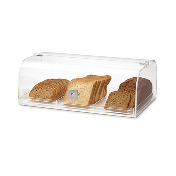 Rosseto® Dome Acrylic Bakery Case with 3 Row Divider - BD119