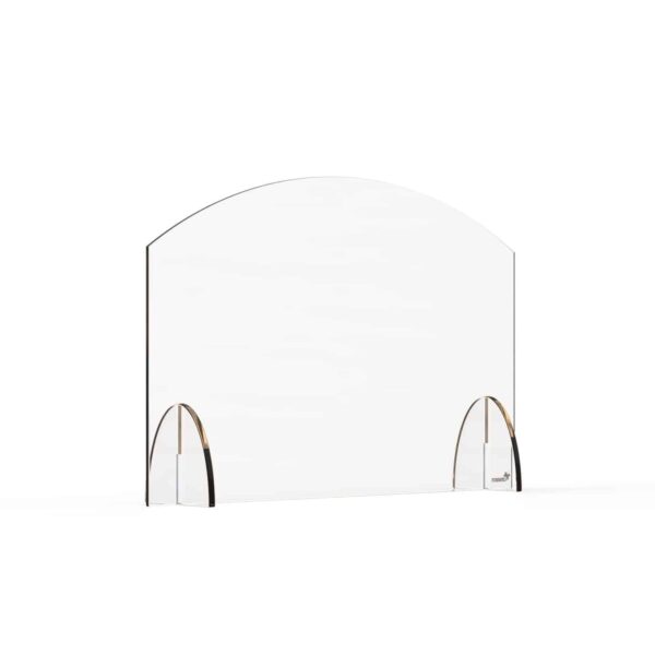Plexiglas sneeze guards prevent the spread of germs