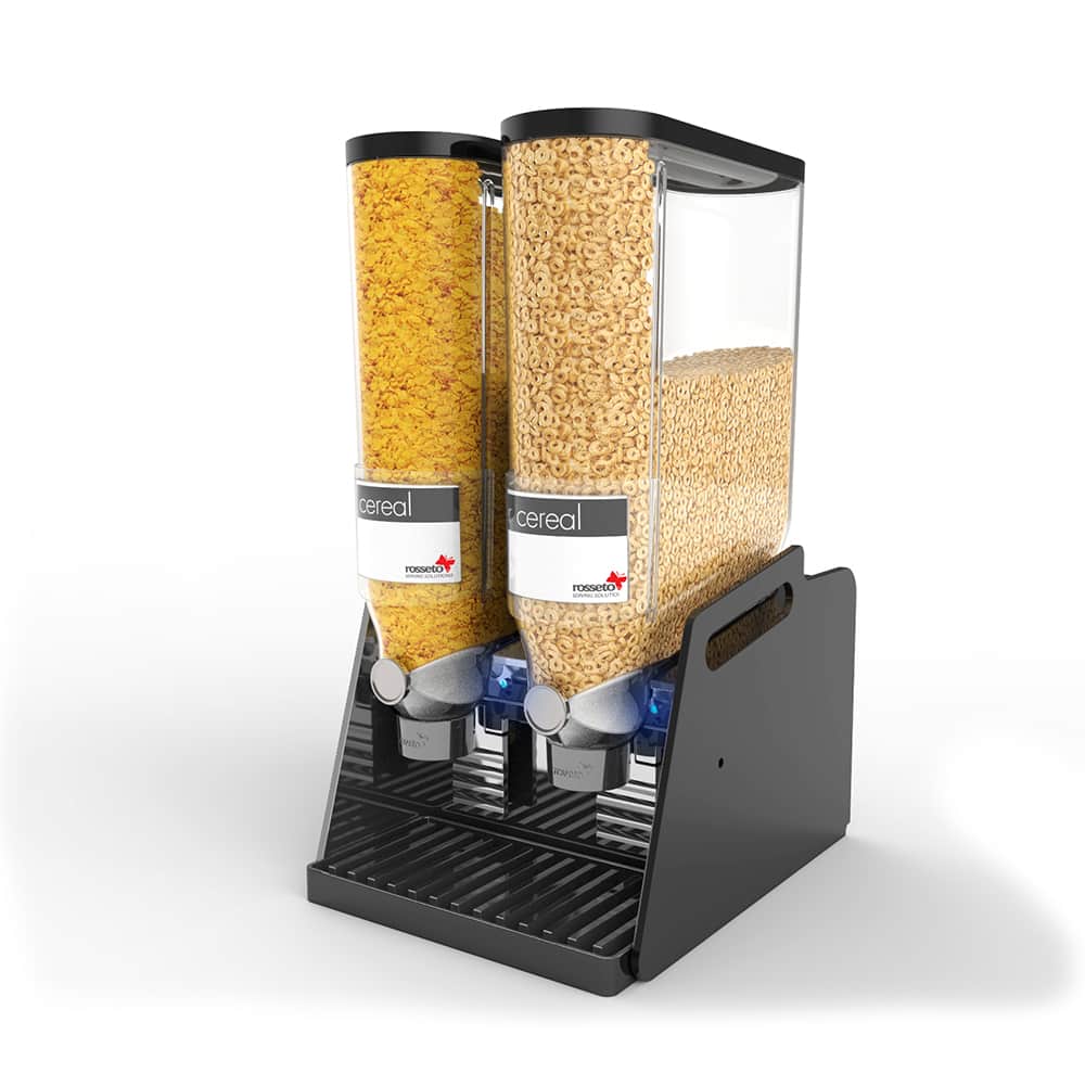 Bulk dry food dispensers for catering