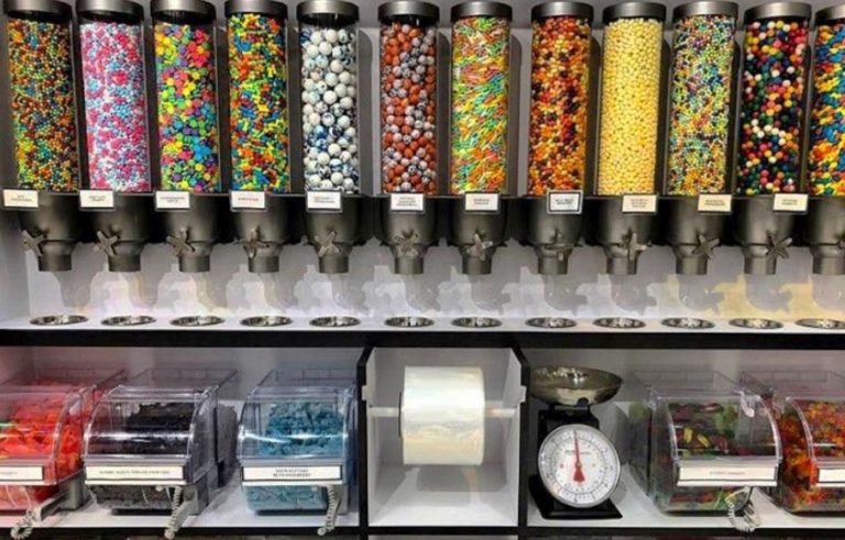 Candy store dispenser