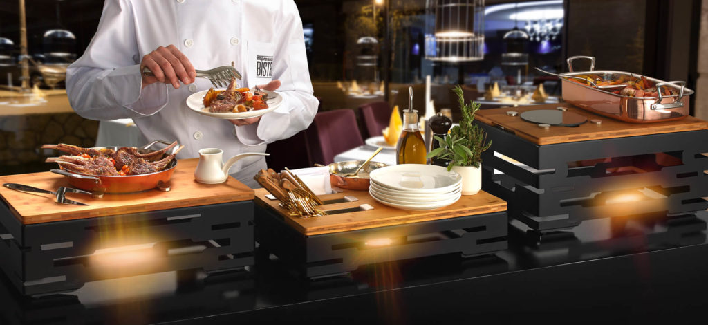 Alternative chafing dishes by Rosseto