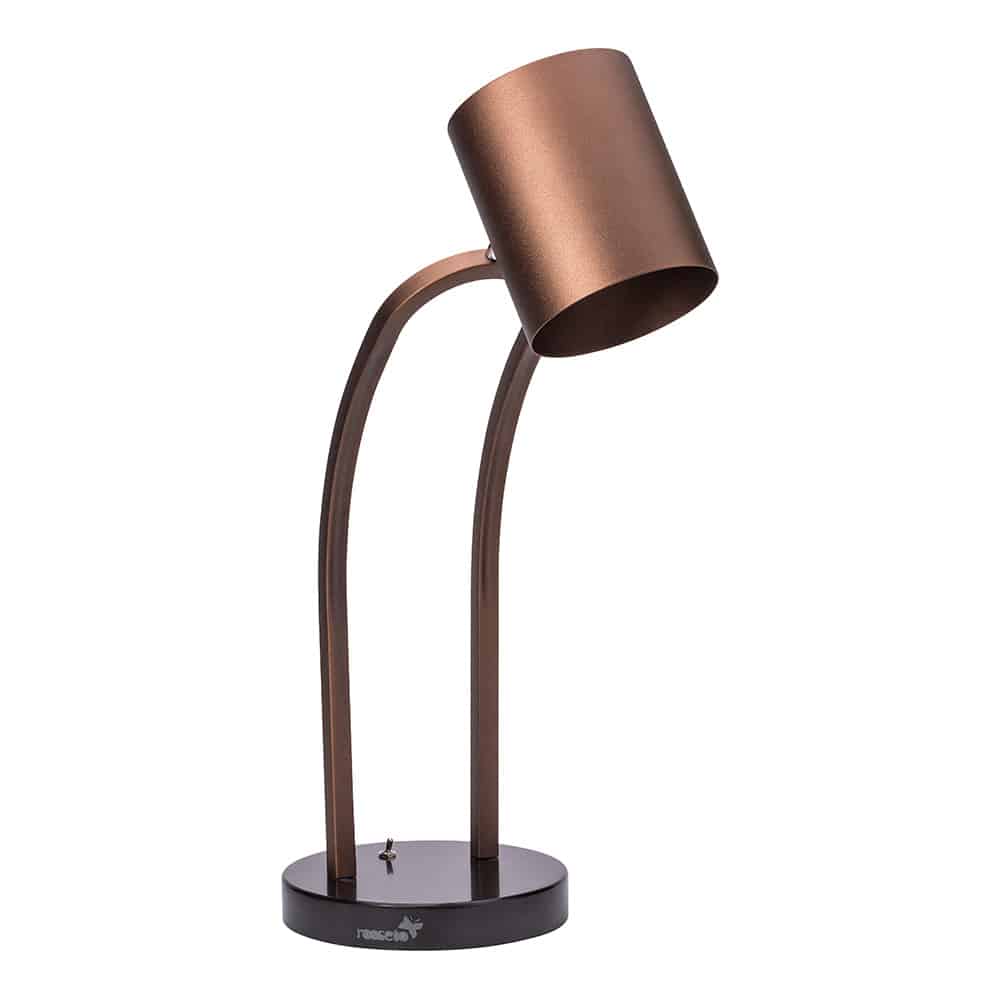 Heat Lamp, Single Bronze with Black Metal Base, Plain Shade Heat Lamp, Single Bronze with Black Metal Base, Plain Shade