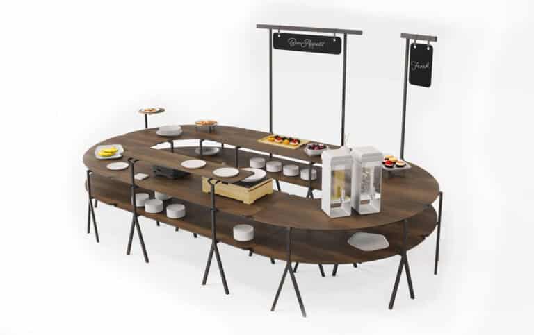 Modulite Table food station