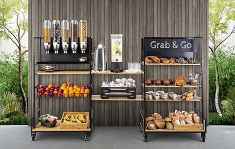 Modulite Grab and GO cart for buffet
