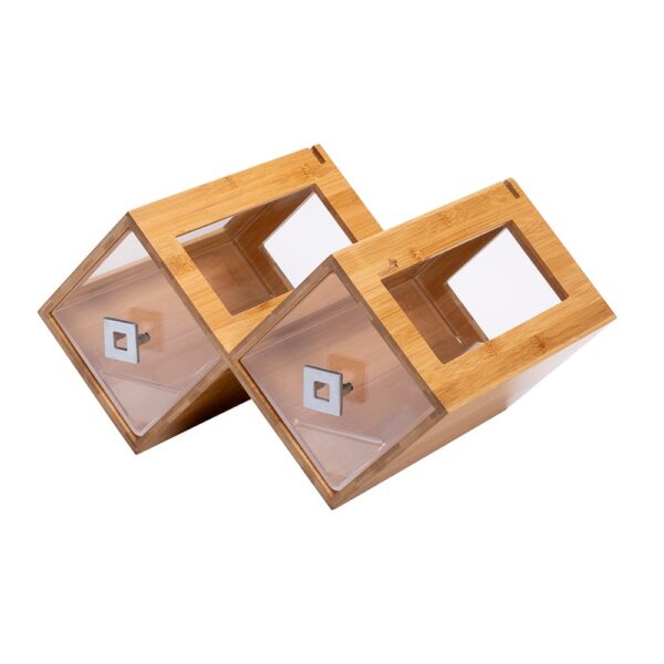Double Bamboo Honeycomb Bakery w/Drawer and Insert, 1 EA - BK200