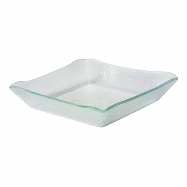 Aroma Crystal Clear Square Conical Bowl, 1 EA - GLS063CC