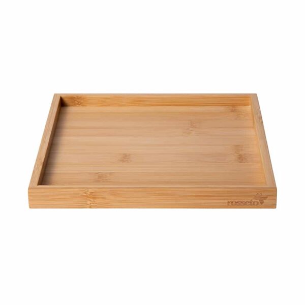 SkyRize Small Square Bamboo Shelf, 1 EA - RBS100