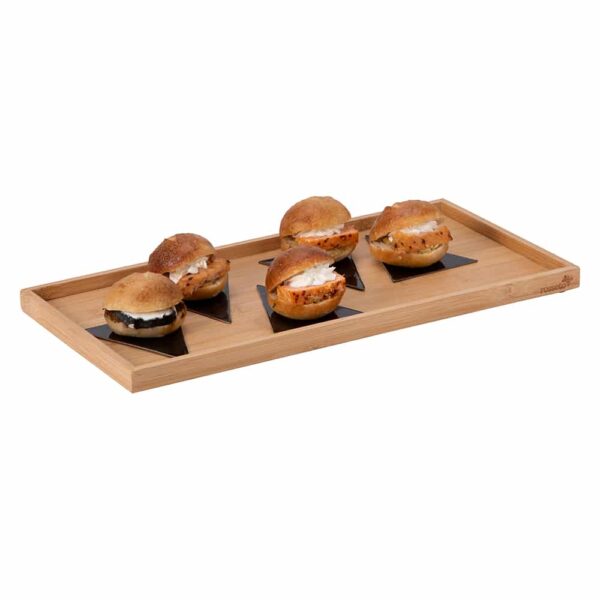 SkyRize Medium Rectangle Bamboo Shelf, 1 EA - RBS200