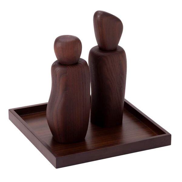 SkyRize Small Square Walnut Shelf, 1 EA - RWS100