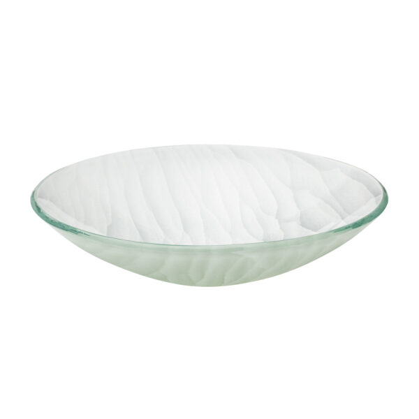 Sahara White Round Deep Bowl, 1 EA - GLS069W
