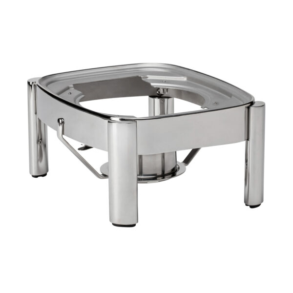 Le Dish Chrome Square Induction Frame with Burner Holder, 1 EA - GWD295F-CH