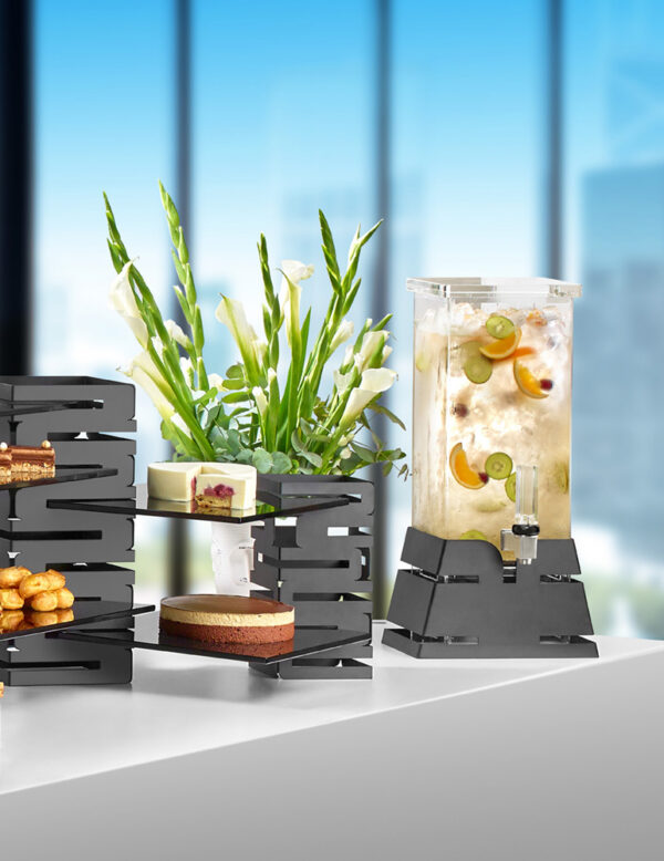 pyramid-black-beverage-dispenser-style