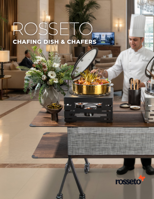 Chafing Dish Rosseto Cover Catalog