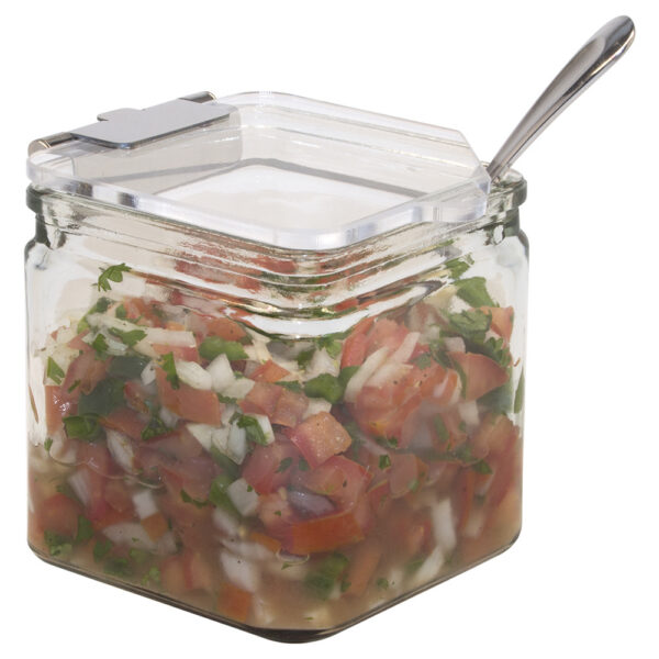 jar with condiment-GLS024L
